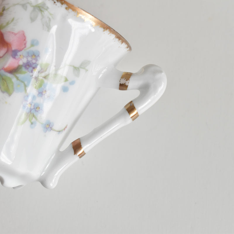 Antique Coffee Cup & Saucer, Limoges Sigismond Maas B