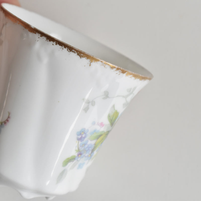Antique Coffee Cup & Saucer, Limoges Sigismond Maas B