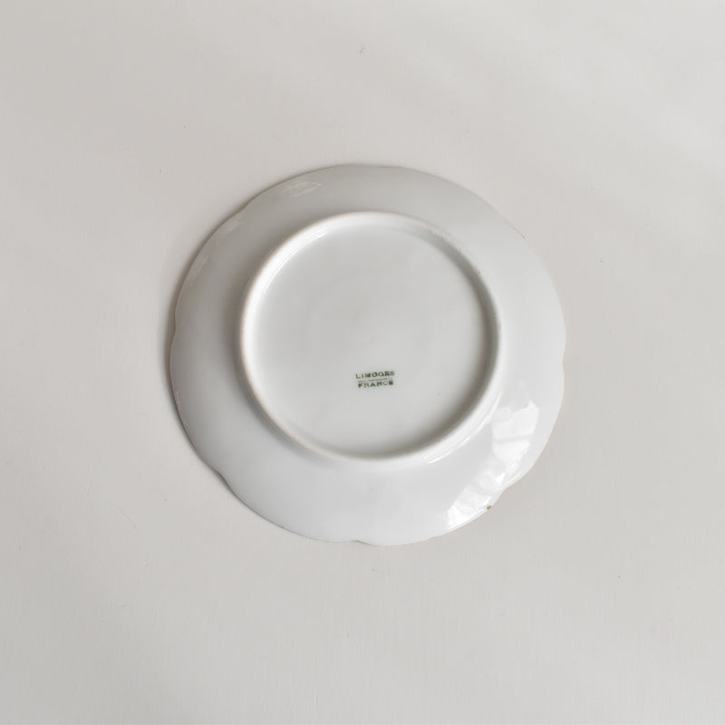 Antique Coffee Cup & Saucer, Limoges Sigismond Maas C