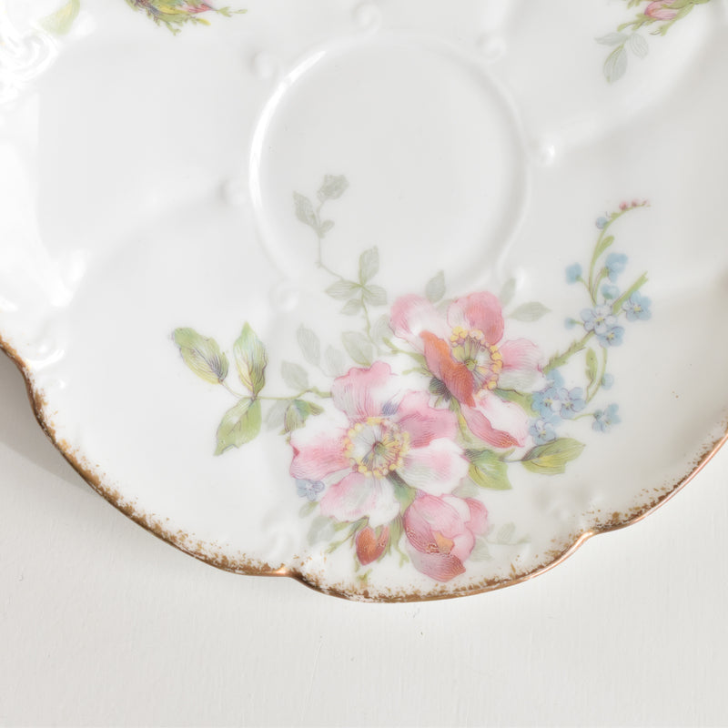 Antique Coffee Cup & Saucer, Limoges Sigismond Maas C