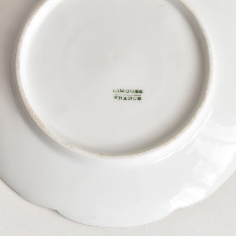 Antique Coffee Cup & Saucer Limoges Sigismond Maas D