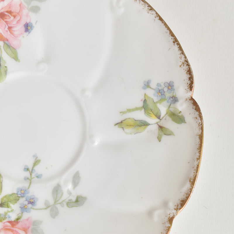 Antique Coffee Cup & Saucer Limoges Sigismond Maas D