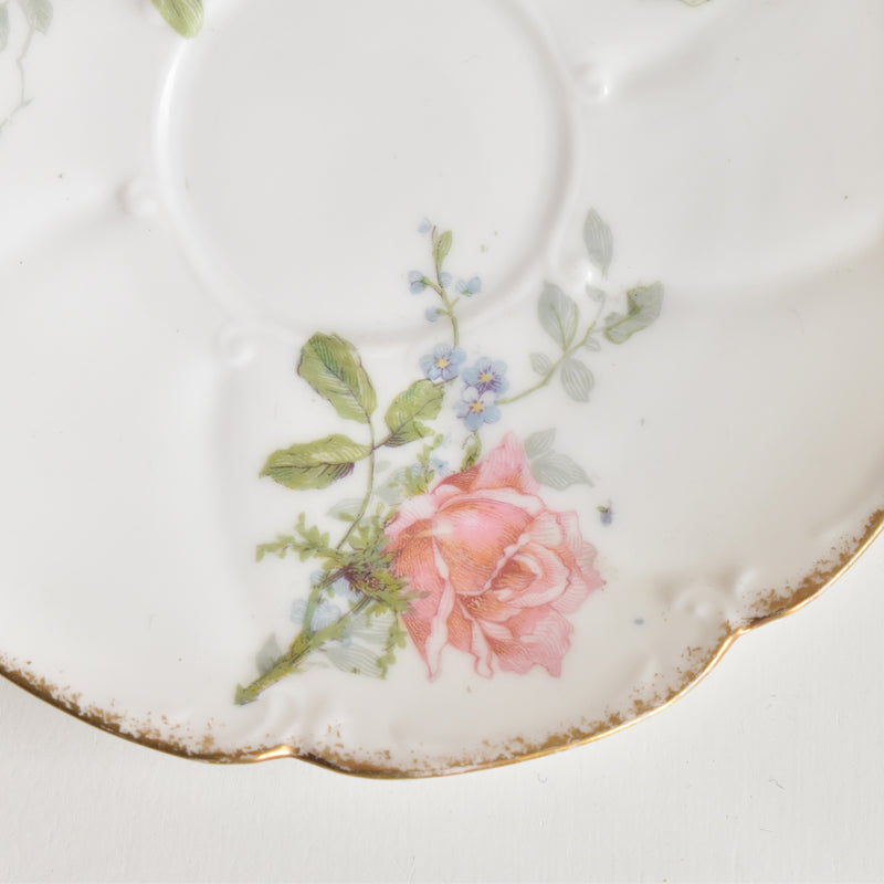 Antique Coffee Cup & Saucer Limoges Sigismond Maas D