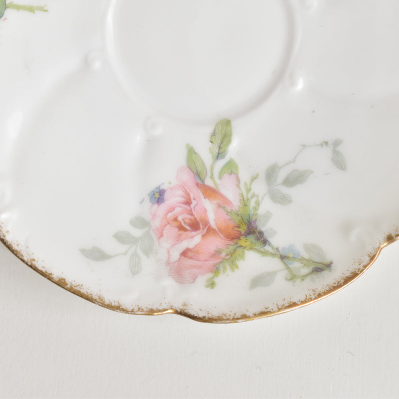 Antique Coffee Cup & Saucer Limoges Sigismond Maas D