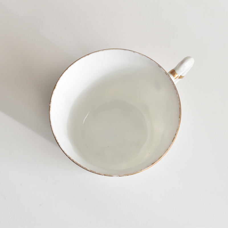 Antique Coffee Cup & Saucer Limoges Sigismond Maas D