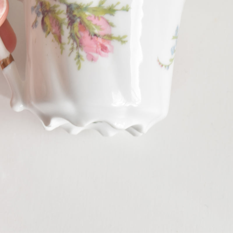 Antique Coffee Cup & Saucer Limoges Sigismond Maas D