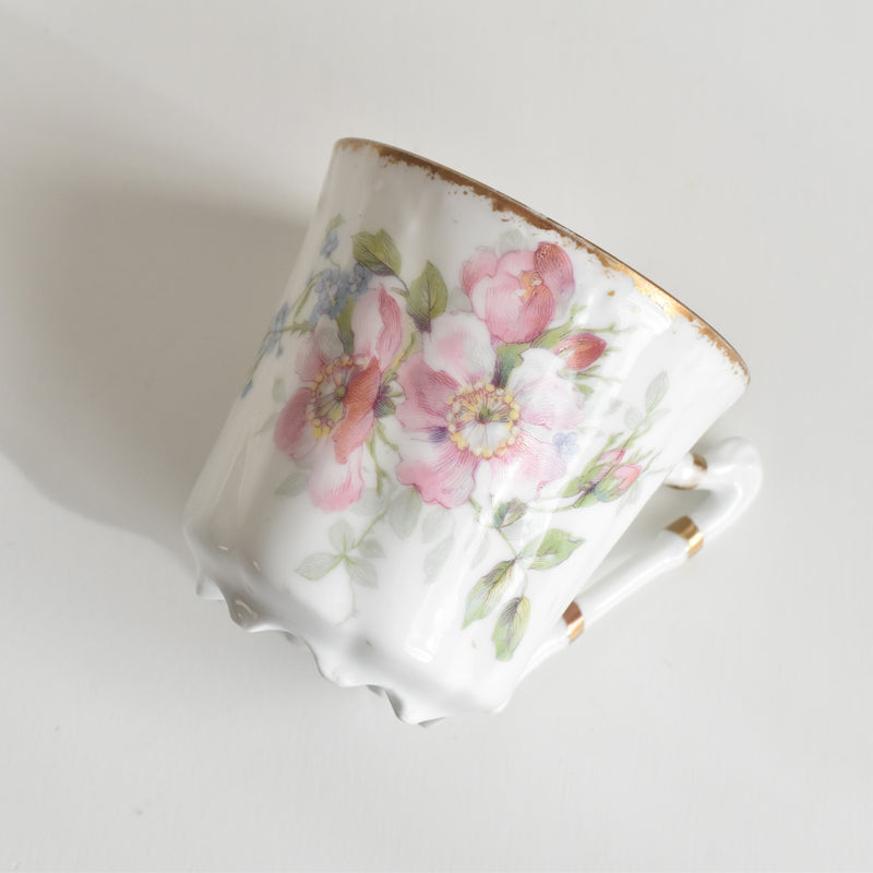 Antique Coffee Cup & Saucer Limoges Sigismond Maas D