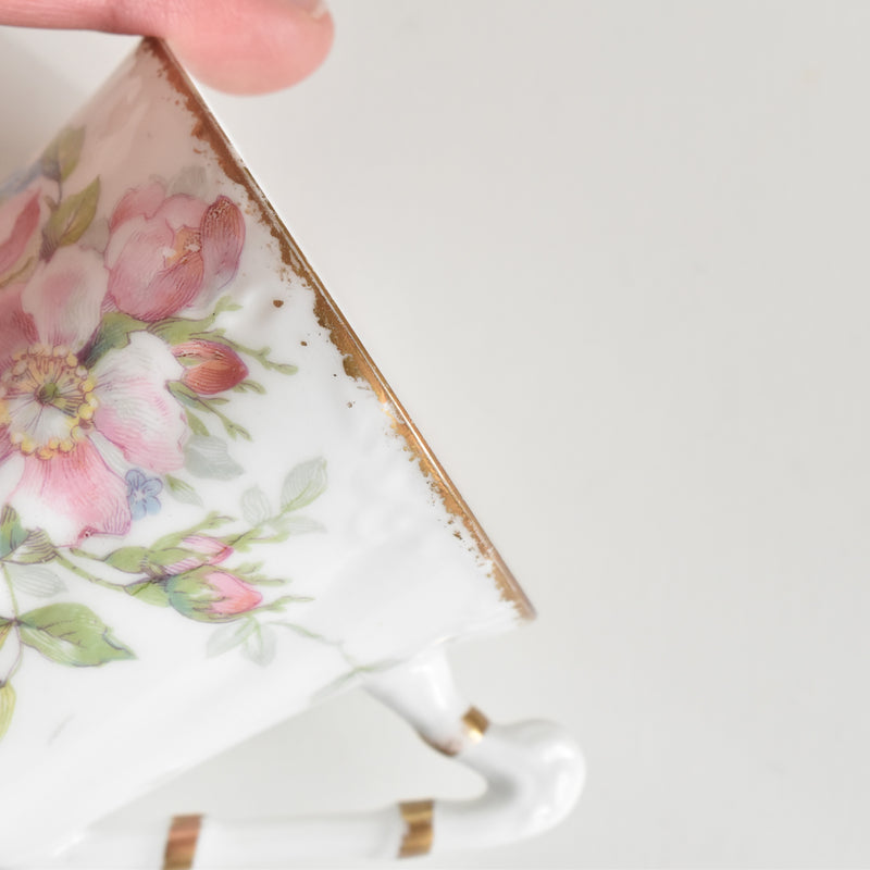 Antique Coffee Cup & Saucer Limoges Sigismond Maas D