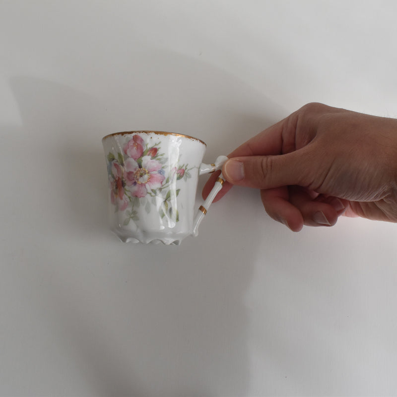 Antique Coffee Cup & Saucer Limoges Sigismond Maas D
