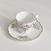 アンティークコーヒーカップ＆ソーサー リモージュ Sigismond Maas E