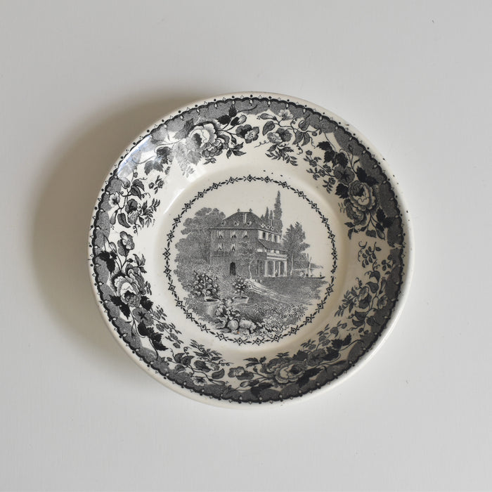 アンティークデミタスカップ＆ソーサー U&Cサルグミンヌ 1844 A