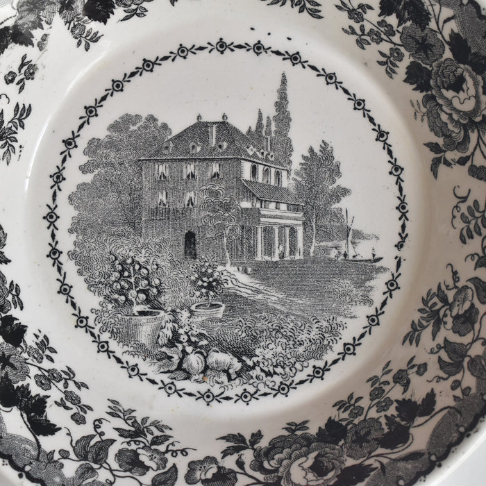 アンティークデミタスカップ＆ソーサー U&Cサルグミンヌ 1844 A