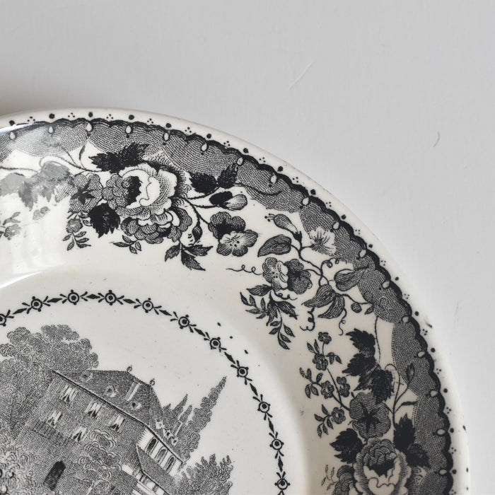 アンティークデミタスカップ＆ソーサー U&Cサルグミンヌ 1844 A