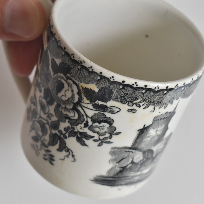 アンティークデミタスカップ＆ソーサー U&Cサルグミンヌ 1844 A