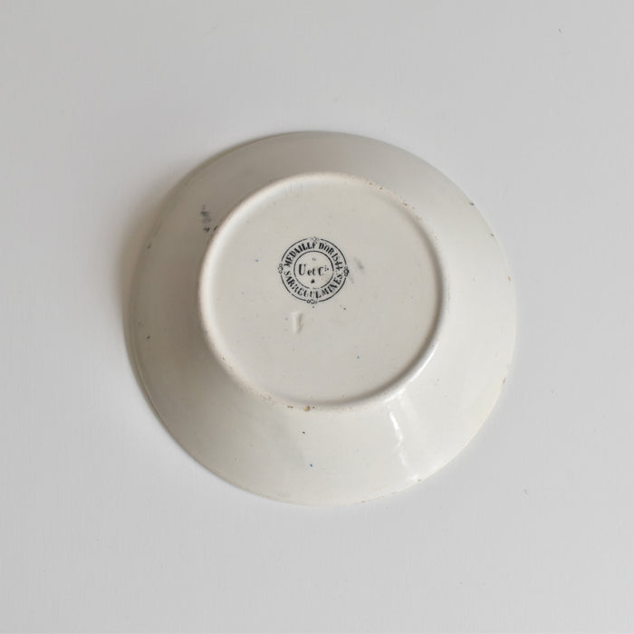 アンティークデミタスカップ＆ソーサー U&Cサルグミンヌ 1844 B