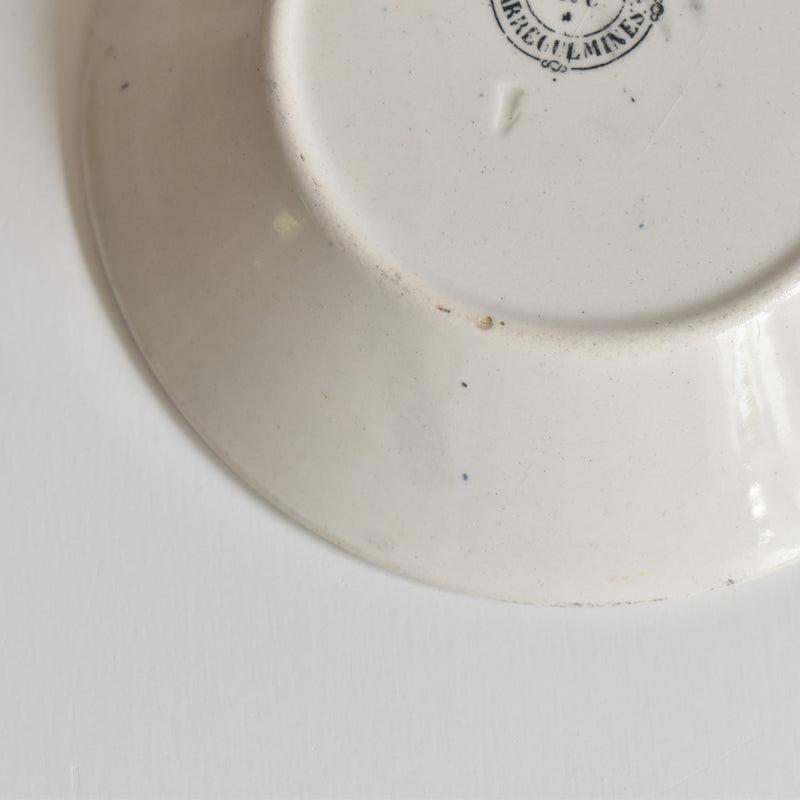 Antique Demitasse Cup & Saucer U&C Sarreguemines 1844 B