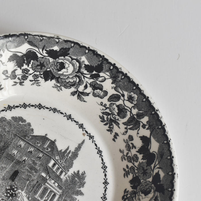 アンティークデミタスカップ＆ソーサー U&Cサルグミンヌ 1844 B