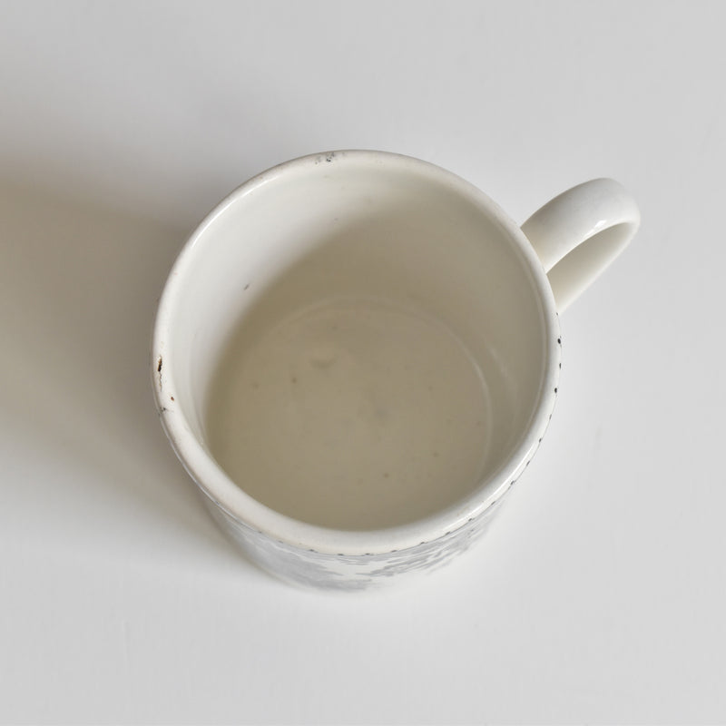 Antique Demitasse Cup & Saucer U&C Sarreguemines 1844 B