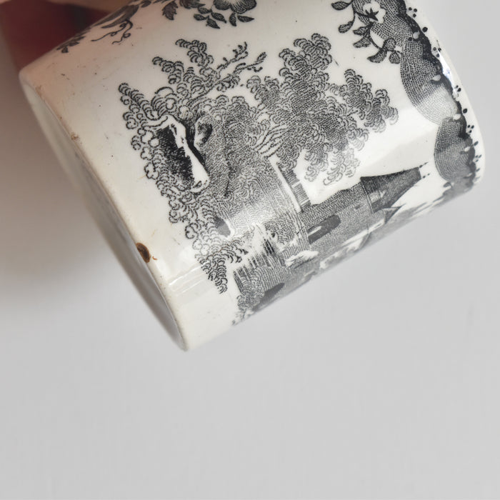 アンティークデミタスカップ＆ソーサー U&Cサルグミンヌ 1844 B