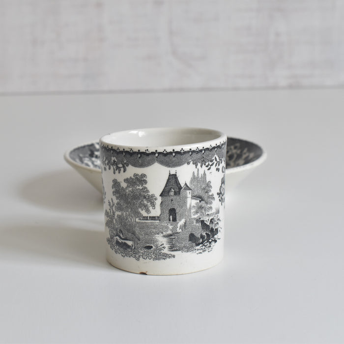 アンティークデミタスカップ＆ソーサー U&Cサルグミンヌ 1844 B