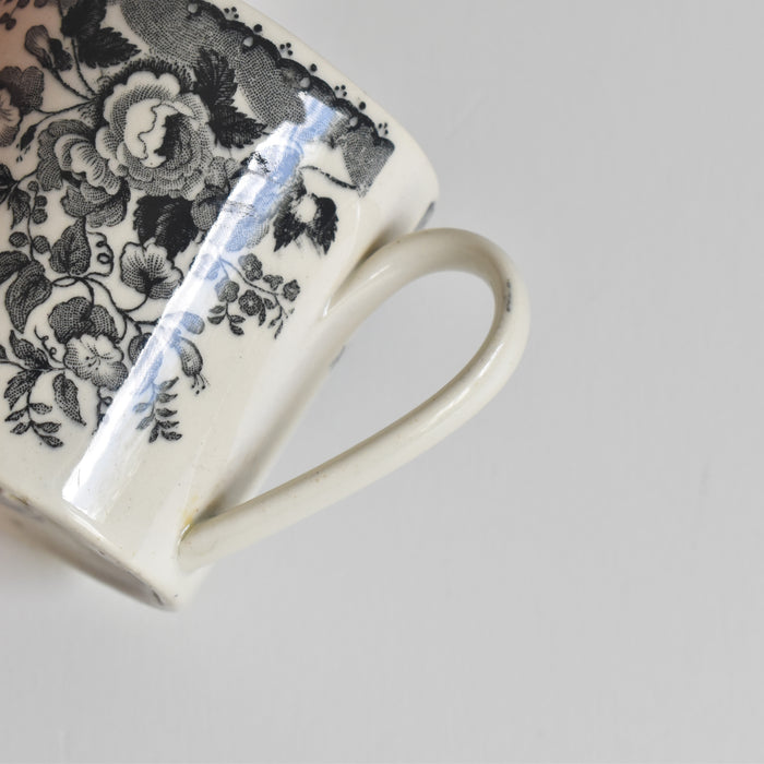 アンティークデミタスカップ＆ソーサー U&Cサルグミンヌ 1844 C