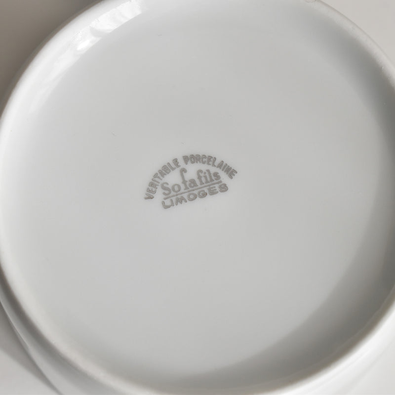 Vintage Teacup & Saucer Limoges Sofafils A