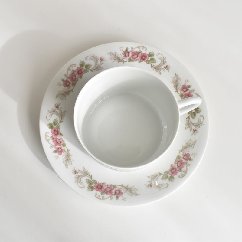 Vintage Teacup & Saucer Limoges Sofafils A