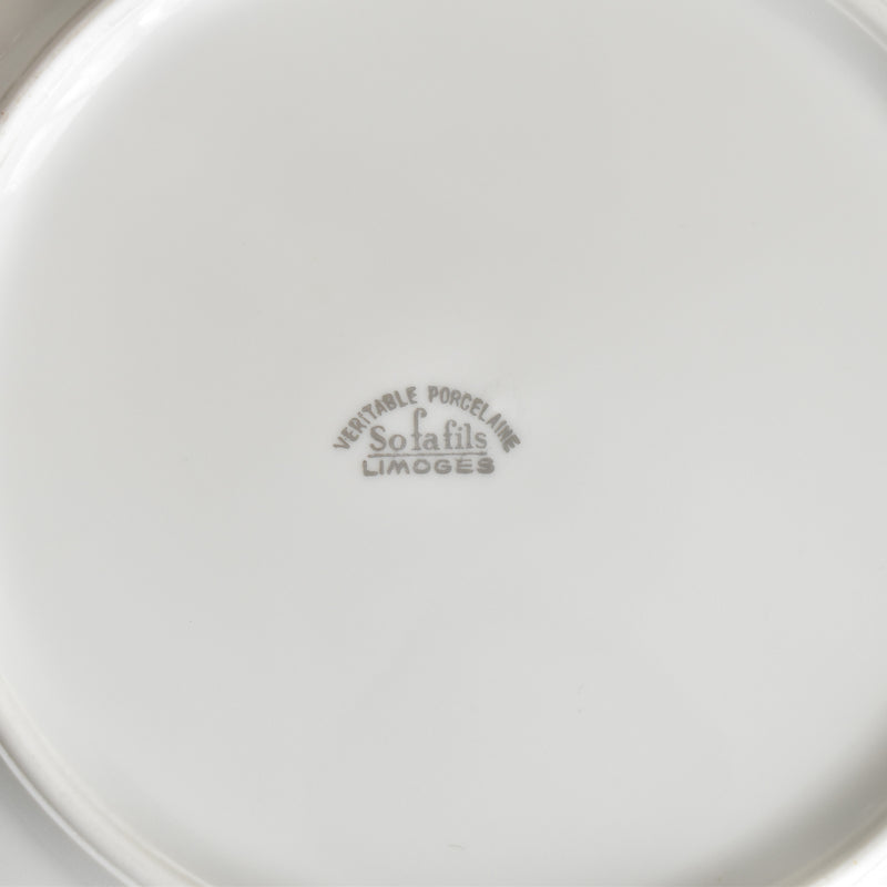Vintage Teacup & Saucer Limoges Sofafils A