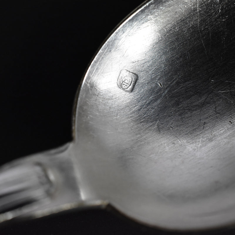 Vintage Silver Plated Dessert Spoon Boulenger