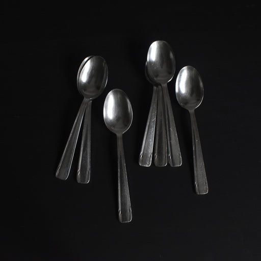 ヴィンテージ銀メッキデザートスプーン MO