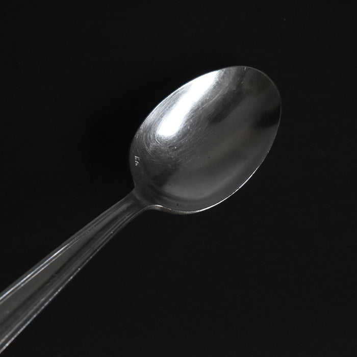 ヴィンテージ銀メッキデザートスプーン MO