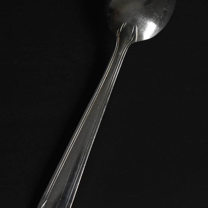 ヴィンテージ銀メッキデザートスプーン MO