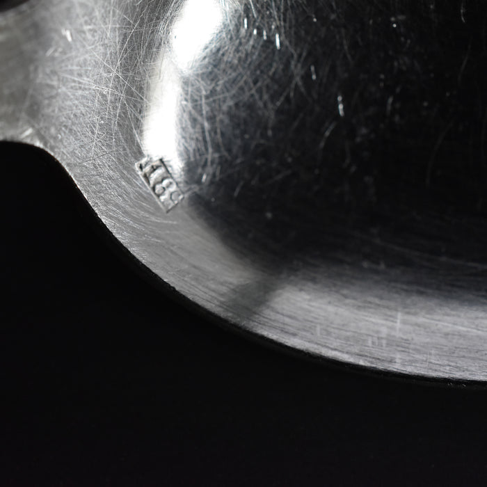 ヴィンテージ銀メッキデザートスプーン MO