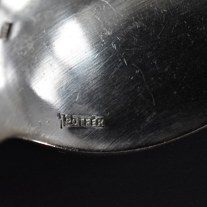 ヴィンテージ銀メッキデザートスプン Potfer