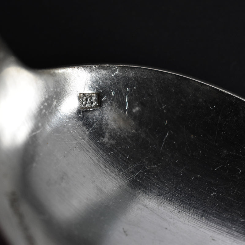 ヴィンテージ銀メッキデザートスプン Potfer