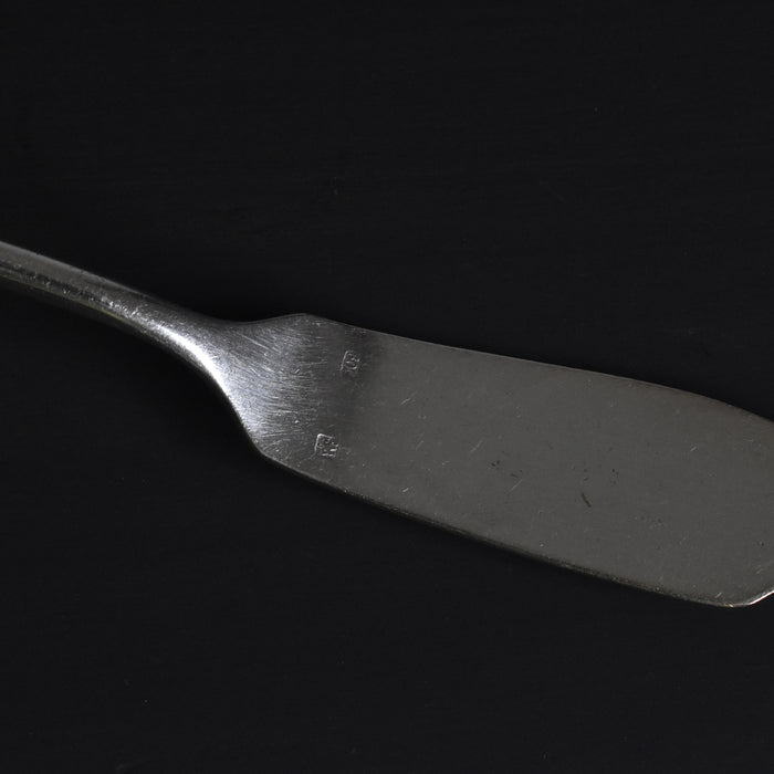 アンティーク銀メッキフィッシュナイフ RJ