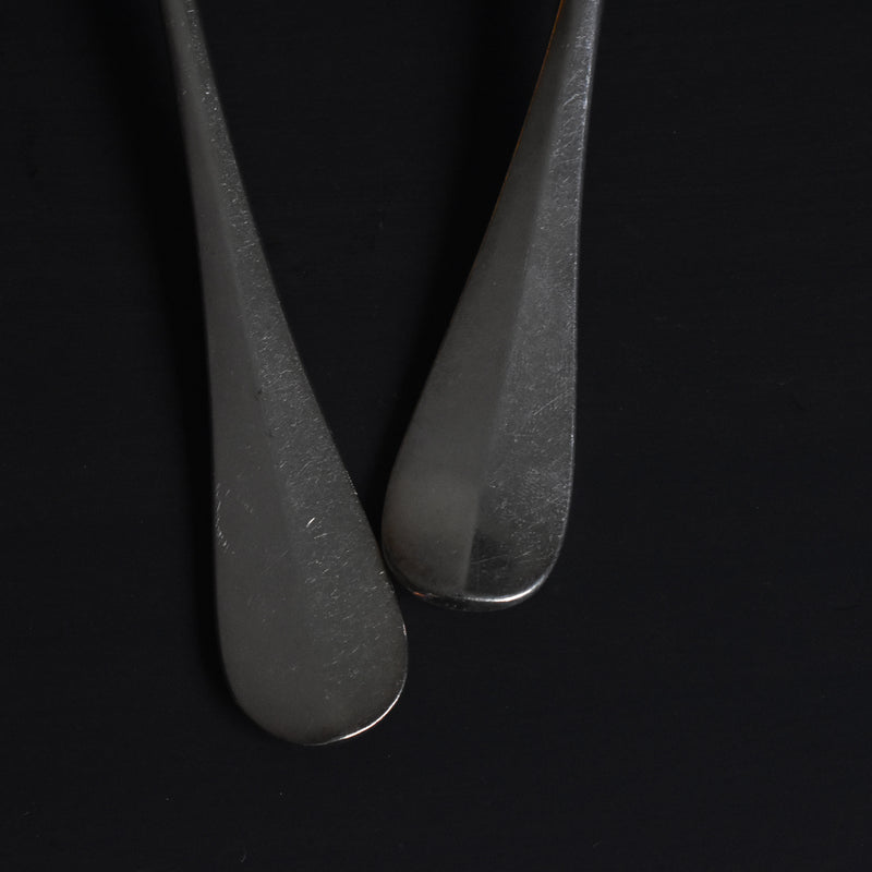 Antique Silver Plated Fish Fork & Knife Set A