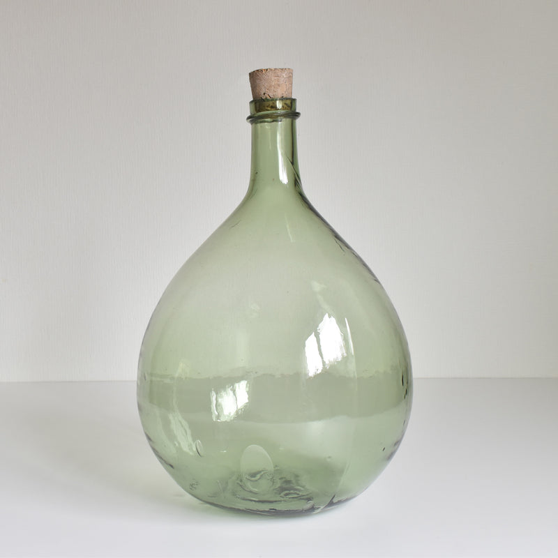 Antique Demijohn Bottle, 6L, with cork
