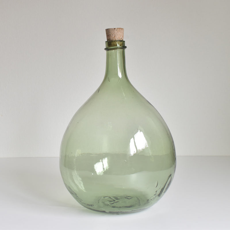 Antique Demijohn Bottle, 6L, with cork