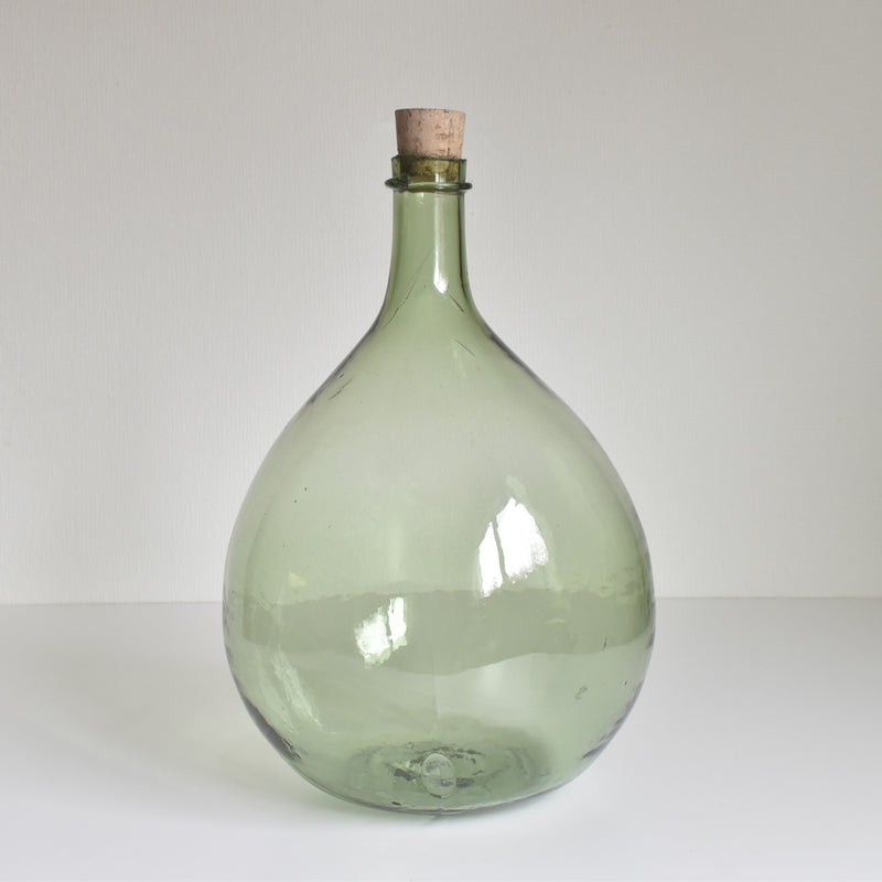 Antique Demijohn Bottle, 6L, with cork