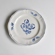 ヴィンテージデザートプレート Fleurs bleues B