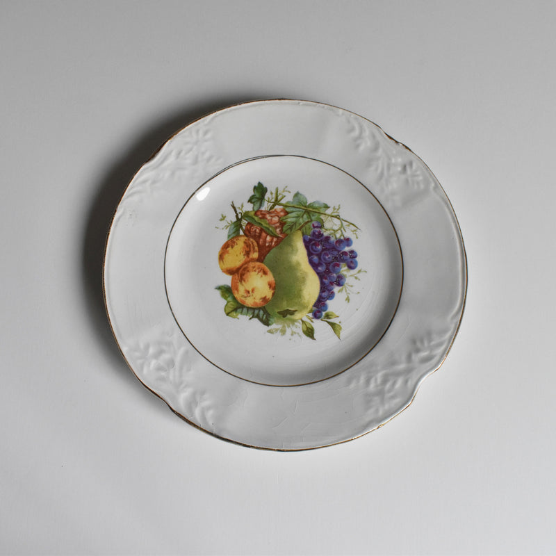 Antique Dessert Plate Orchies A