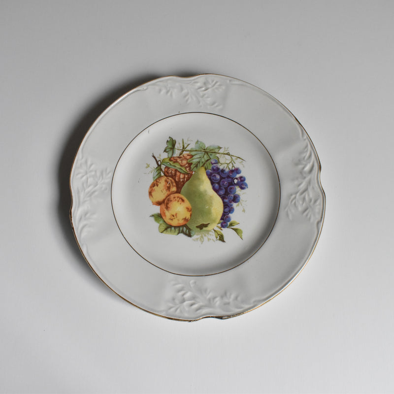 Antique Dessert Plate Orchies B