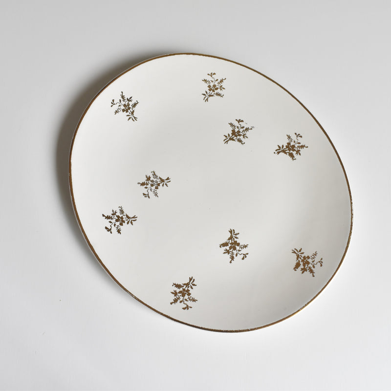Vintage Dessert Plate Saran A