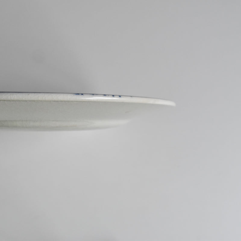 Antique Dessert Plate, Sarreguemines, Directoire D