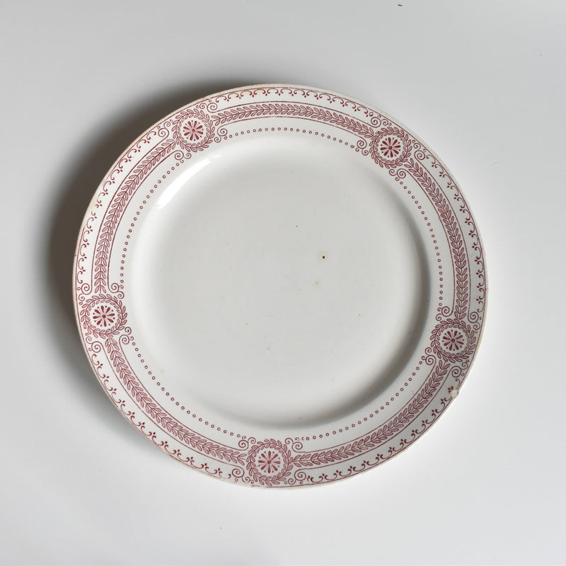 アンティークデザートプレート U&Cサルグミンヌ Carina B