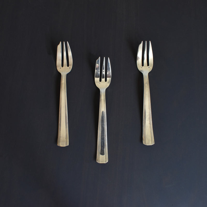 Vintage Silver Plated Dessert Fork Armand Frenais