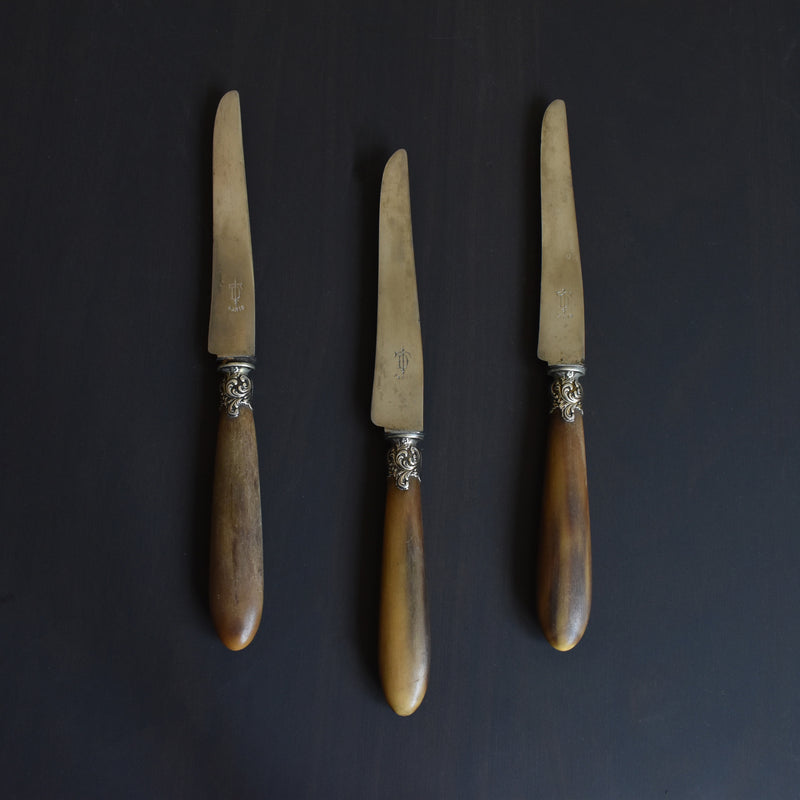 Antique Dessert Knife TD Paris