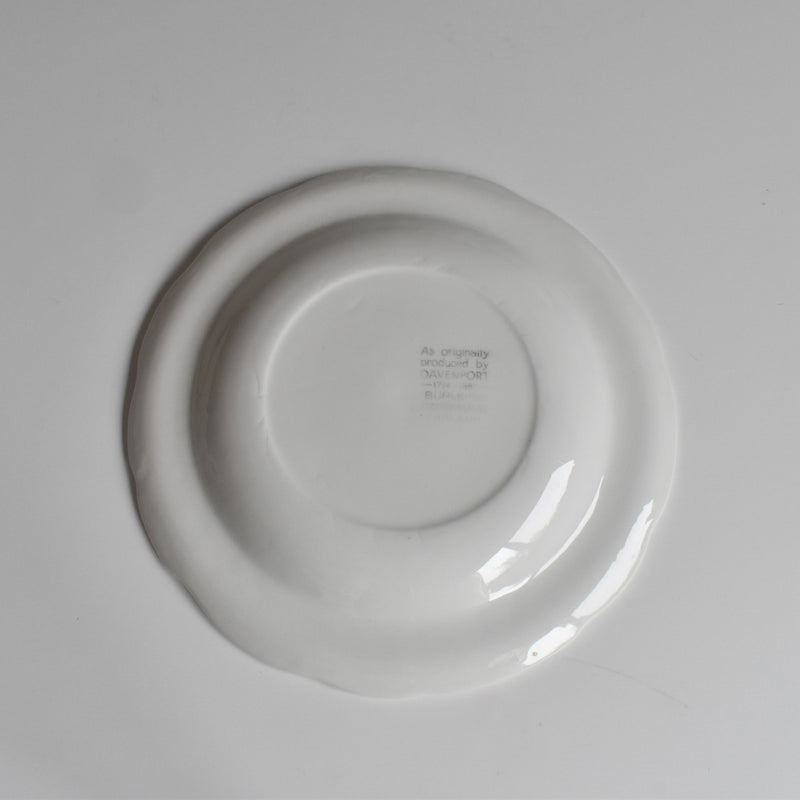 Vintage Dessert Plate DAVENPORT Burleigh Staffordshire England B