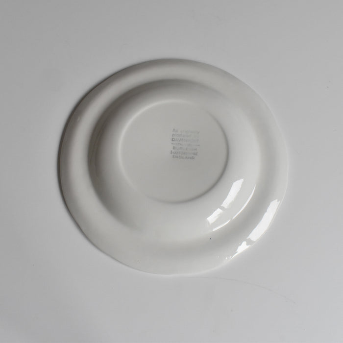 ヴィンテージデザートプレート DAVENPORT Burleigh Staffordshire England C